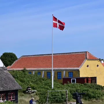 Town and Regional Open Air Museum (Skagen Kystmuseet) at Skagen, Denmark.