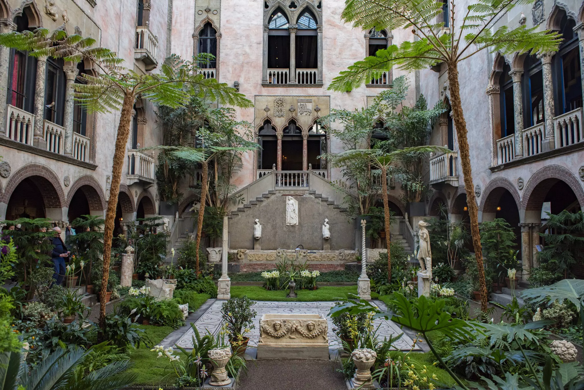 Isabella Stewart Gardner Museum's indoor oasis © Anthony Tulliani/Lonely Planet