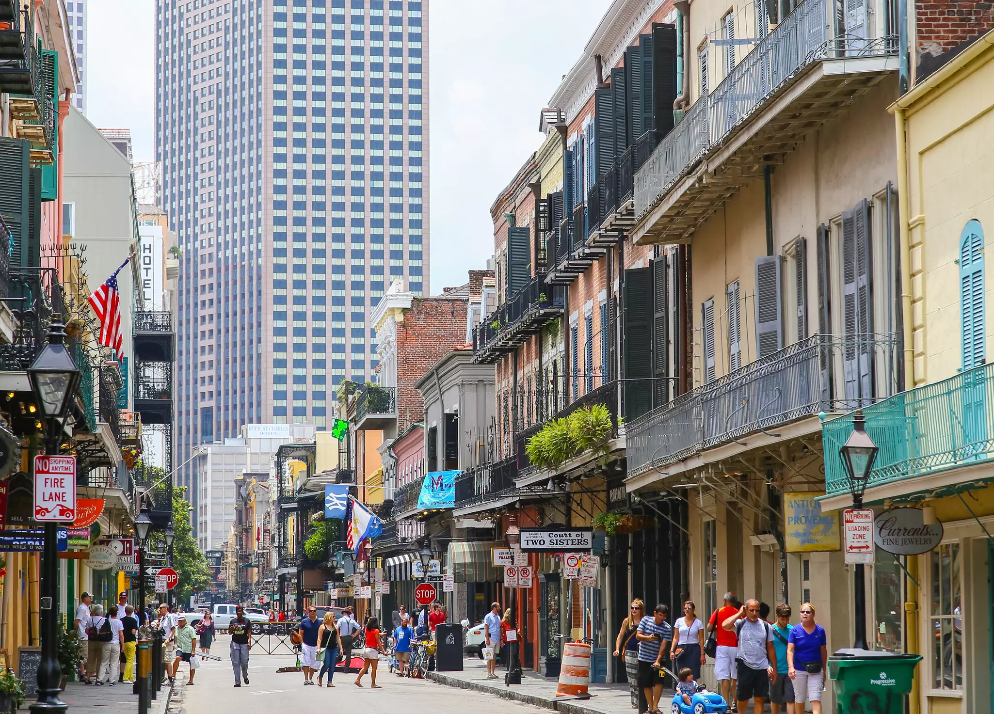 Away from Bourbon St, the French Quarter has plenty to keep a family interested © mixmotive / Getty Images