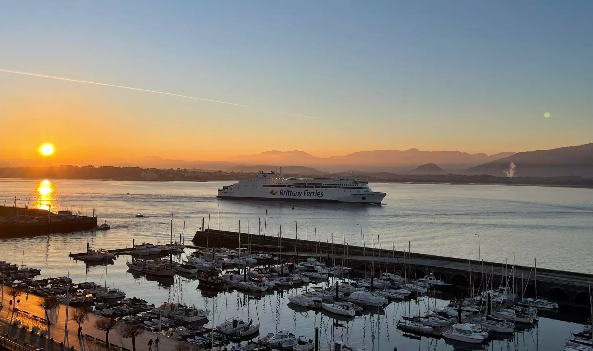 Brittany Ferries' new route runs from Ireland to Spain © courtesy Brittany Ferries