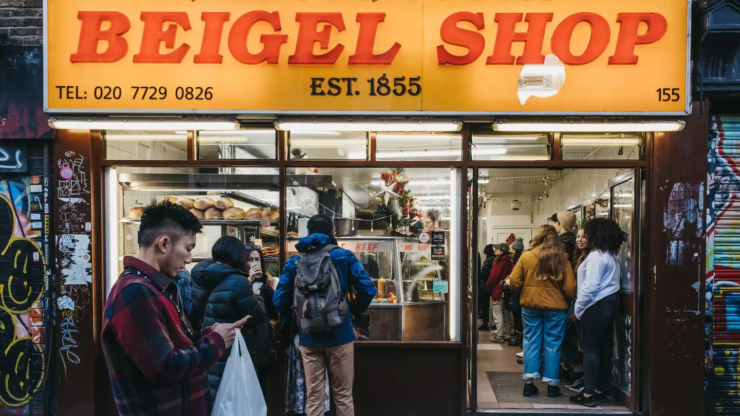 Beigel Shop in Brick Lane, a much-loved East London institution © Shutterstock
