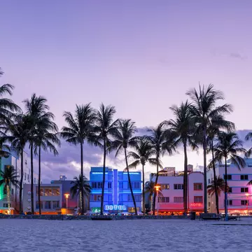 Art deco buildings along South Beach, Miami. karandaev/Getty Images