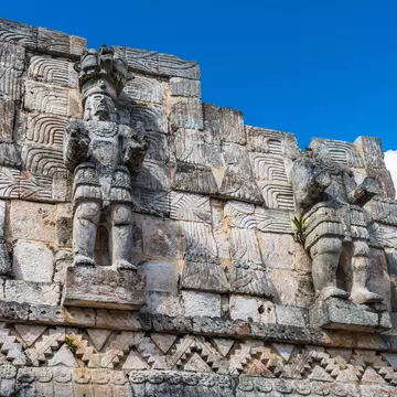 Kabah, Maya archaeological site, Puuc road, Yucatan, Mexico