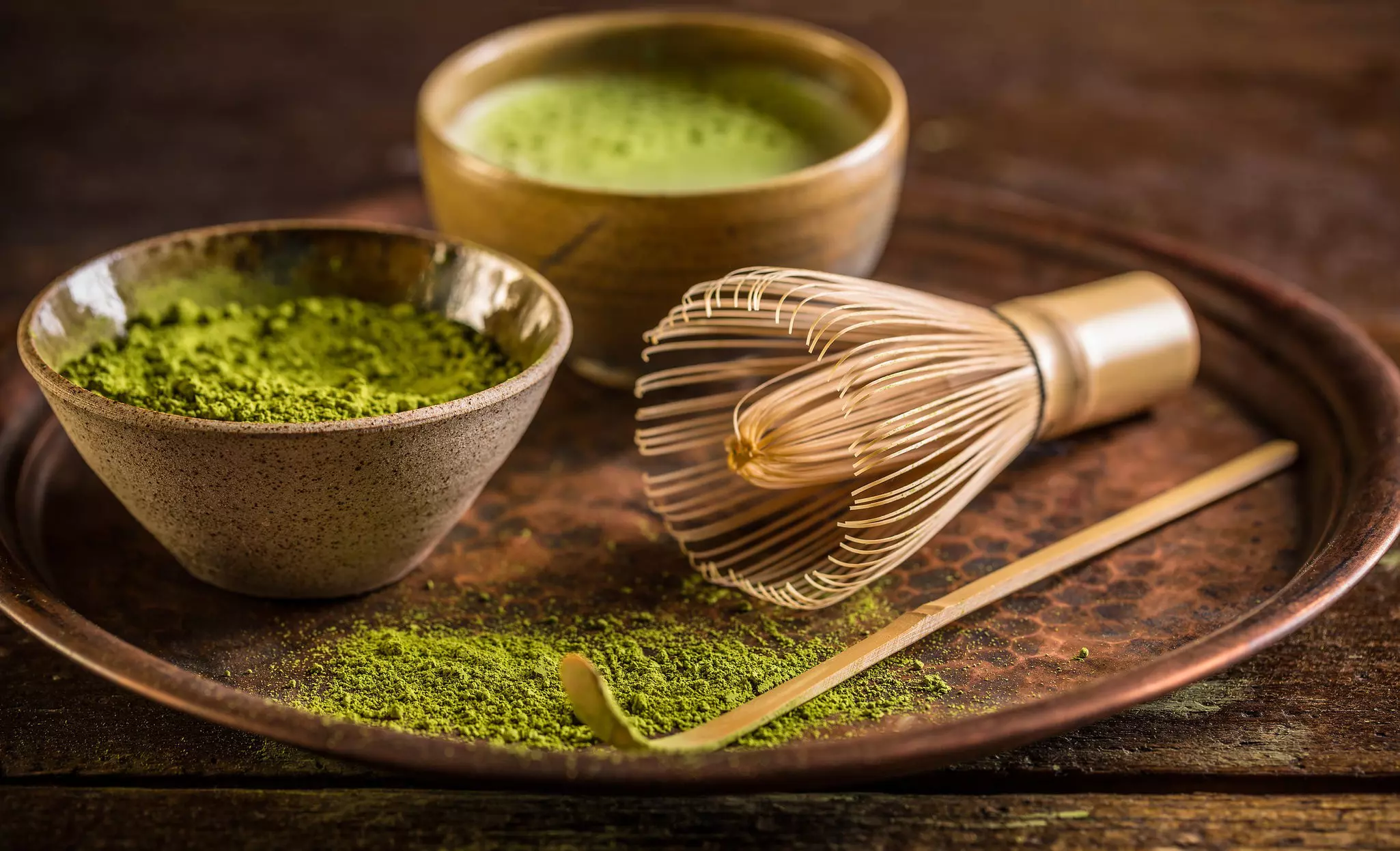 The powdered green tea known as matcha ©grafvision/Shutterstock