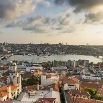 Cityscape of Istanbul, Turkey.