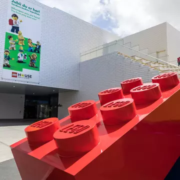 The exterior of Lego House, Billund, Denmark. Peter Helge Petersen/Shutterstock