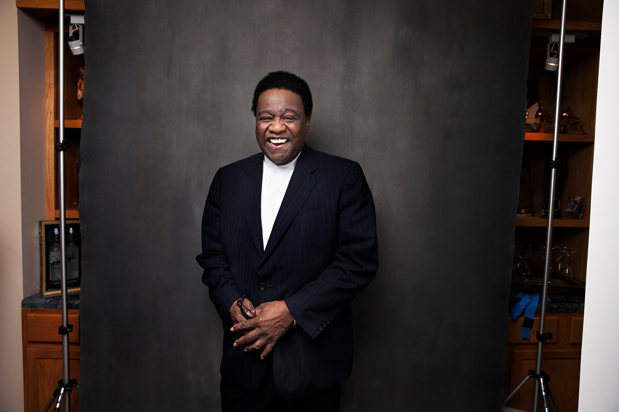 NEW YORK, NY - NOVEMBER 10: Al Green sits for a portrait in his office in Memphis, TN on November 10th, 2014. The legendary singer is a recipient of the 2014 Kennedy Center Honors. (Photo by Jesse Dittmar for The Washington Post via Getty Images.)