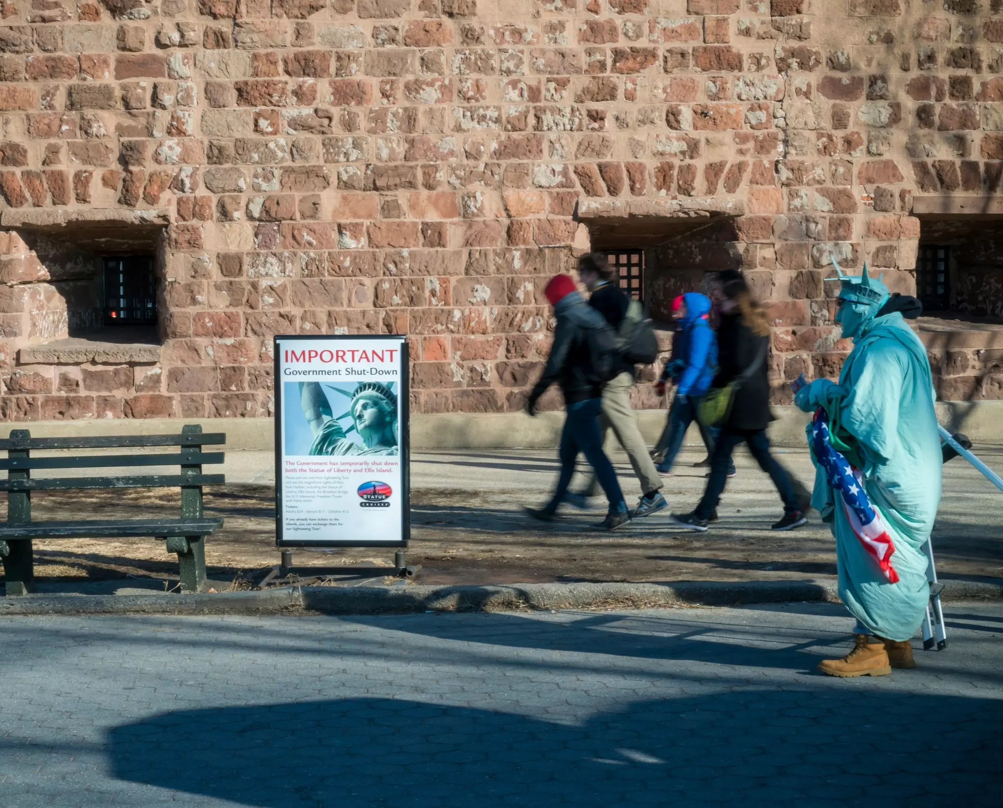 A 2018 government shutdown affected access to national parks and monuments like the Statue of Liberty © rblfmr / Shutterstock