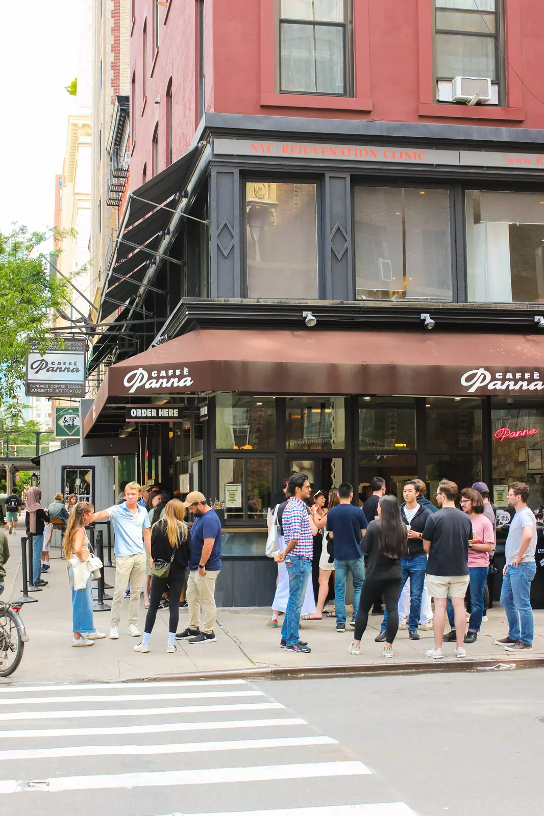 Caffe Panna, an ice cream shop in New York City