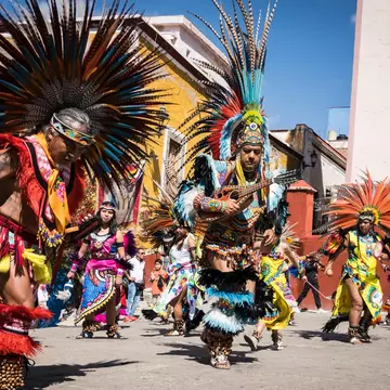 Conchero dancers in Guanajuato. NYCKellyWilliams/Shutterstock