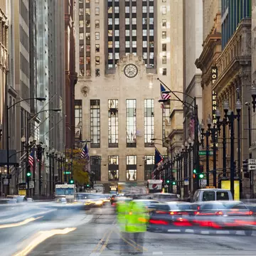 Lonely Planet Traveller Magazine, Issue 26, Chicago, Celluloid city
South LaSalle Street in Chicago’s financial district.