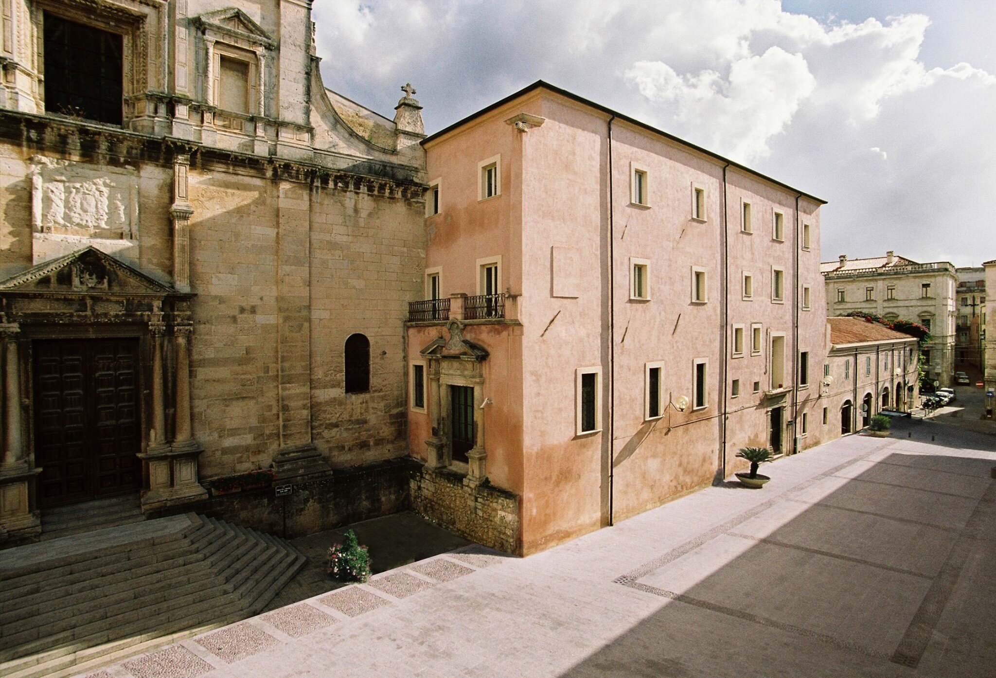 **RIGHTS MANAGED**
Exterior of Pinacoteca Nazionale di of Pinacoteca Nazionale di Sassari (National Picture Gallery of Sassari) in Sardinia, Italy. Uploaded for app use only.