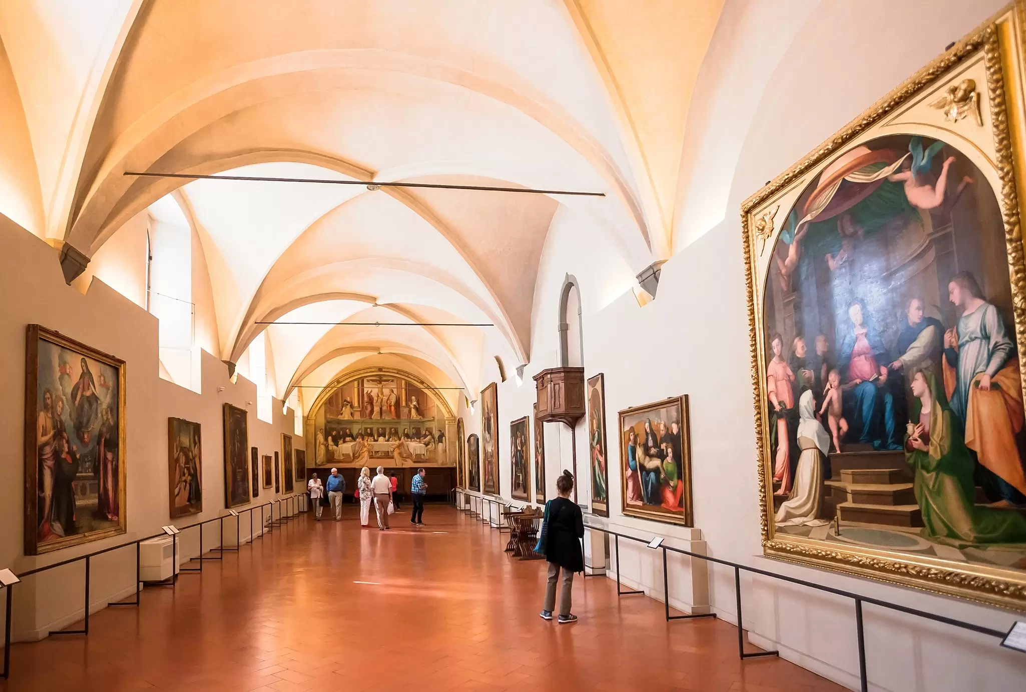 The Museo di San Marco, housed in the monumental section of the Basilica di San Marco in Florence, Italy.