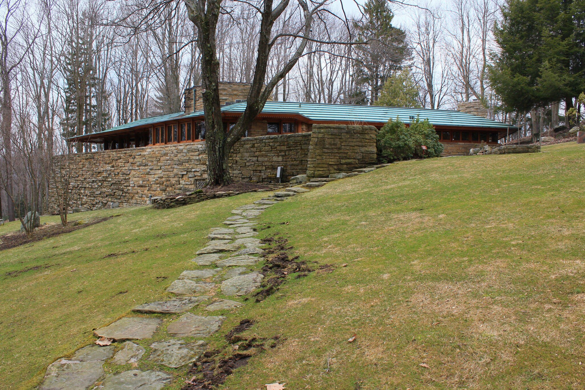Chalk Hill, PA - 03/21/2015: Kentuck Knob. Architect Frank Lloyd Wright. built 1954; Shutterstock ID 1179463627; full: Digital; gl: 65050; netsuite: poi; your: Barbara Di Castro
