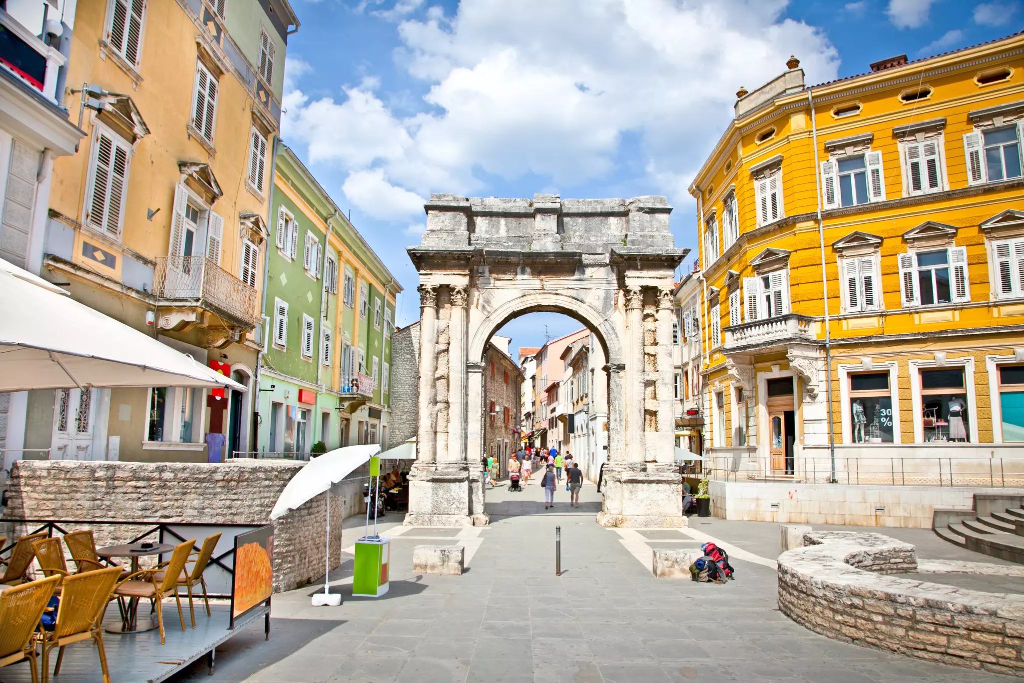 Pula is a playground for those interested in Roman architecture © Aleksandar Todorovic / Shutterstock