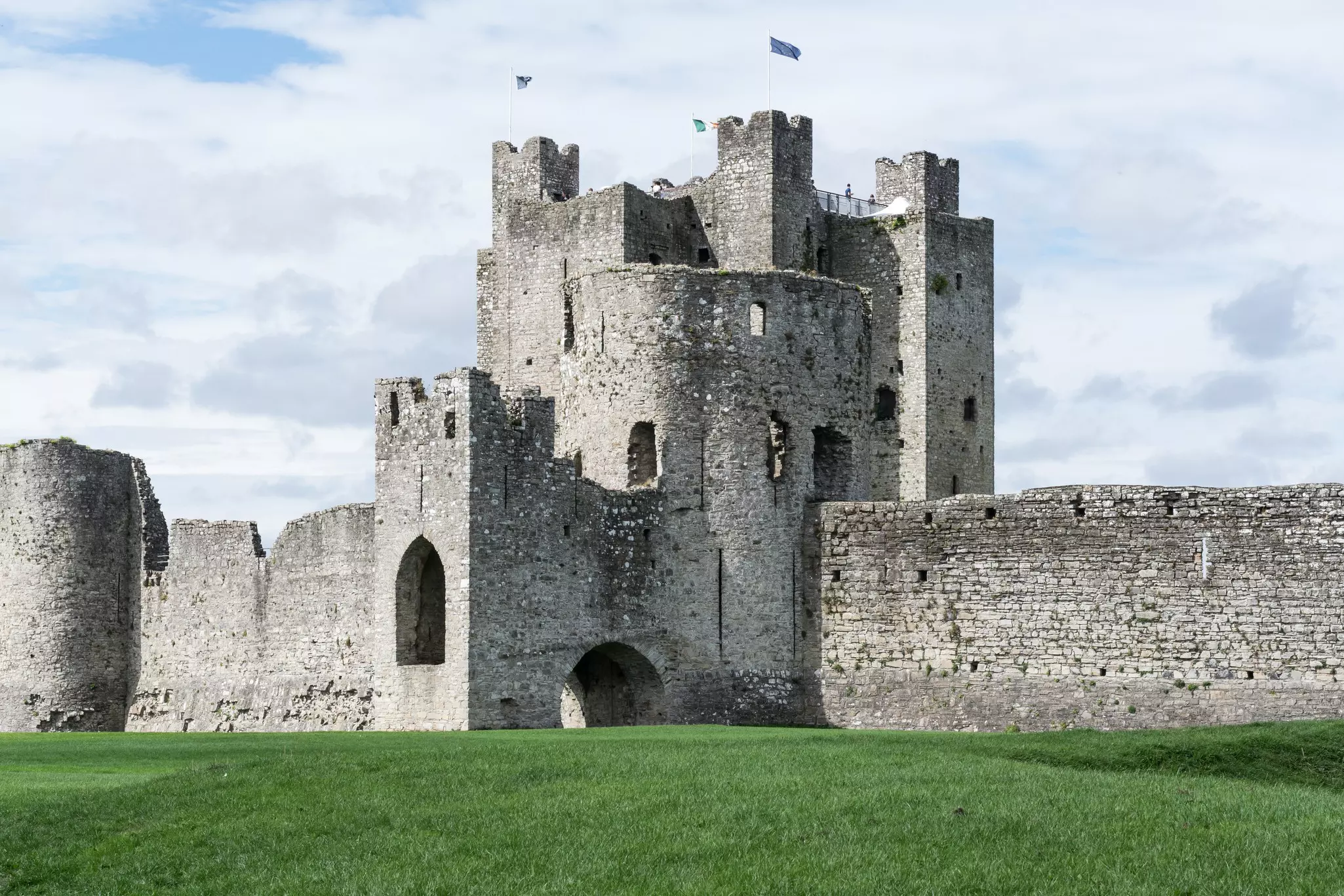 Trim Castle was founded by Hugh de Lacy in 1173 © Niall_Majury/Getty Images