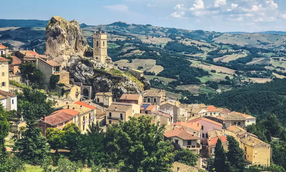 Photo taken in Pietracupa, Italy