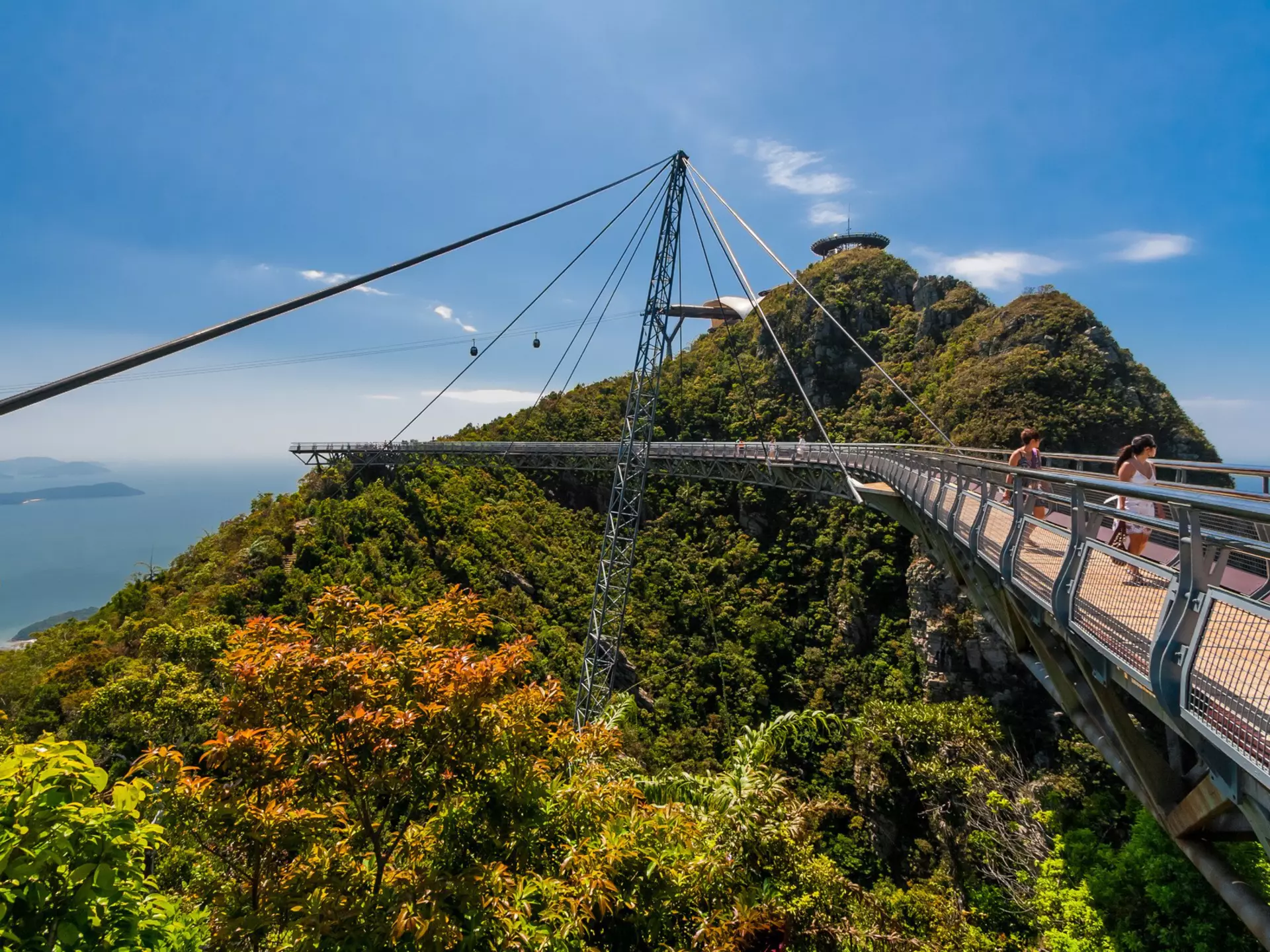 Langkawi Sky Bridge on Langkawi, a Malaysian island. H-AB Photography/Shutterstock
