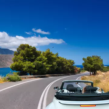 Wind through idyllic Greek landscapes on our favourite road trips. Krivosheev Vitaly/Shutterstock