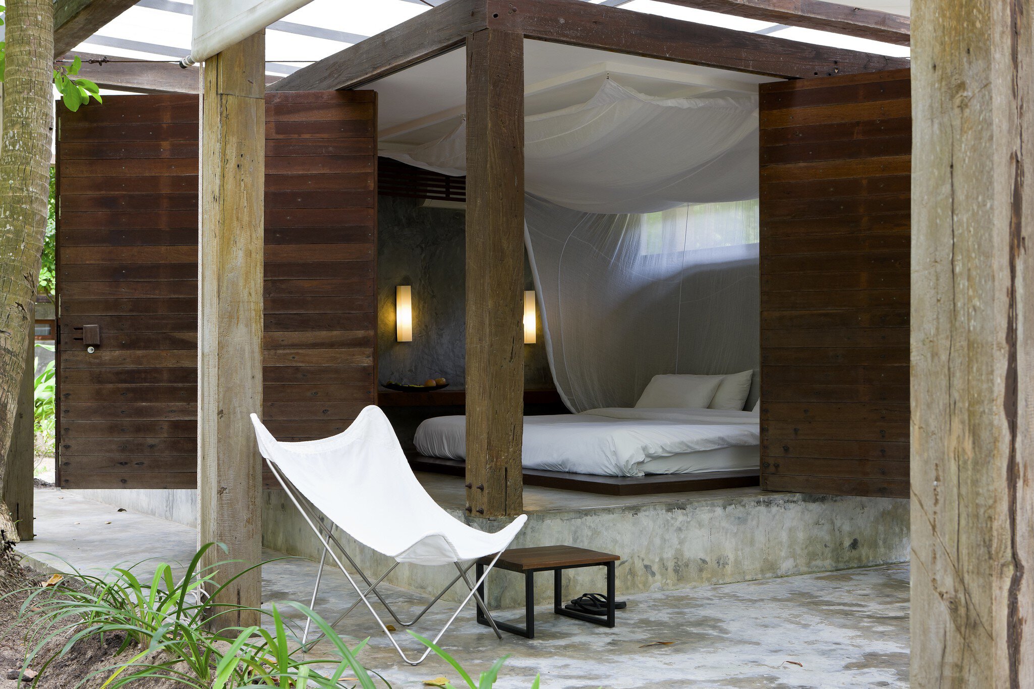 Luxurious bungalow at Costa Lanta resort near Hat Khlong Dao beach.