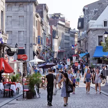Discover the city’s oldest neighborhood on a free walking tour of Old Montréal. Eric L Tollstam/Shutterstock