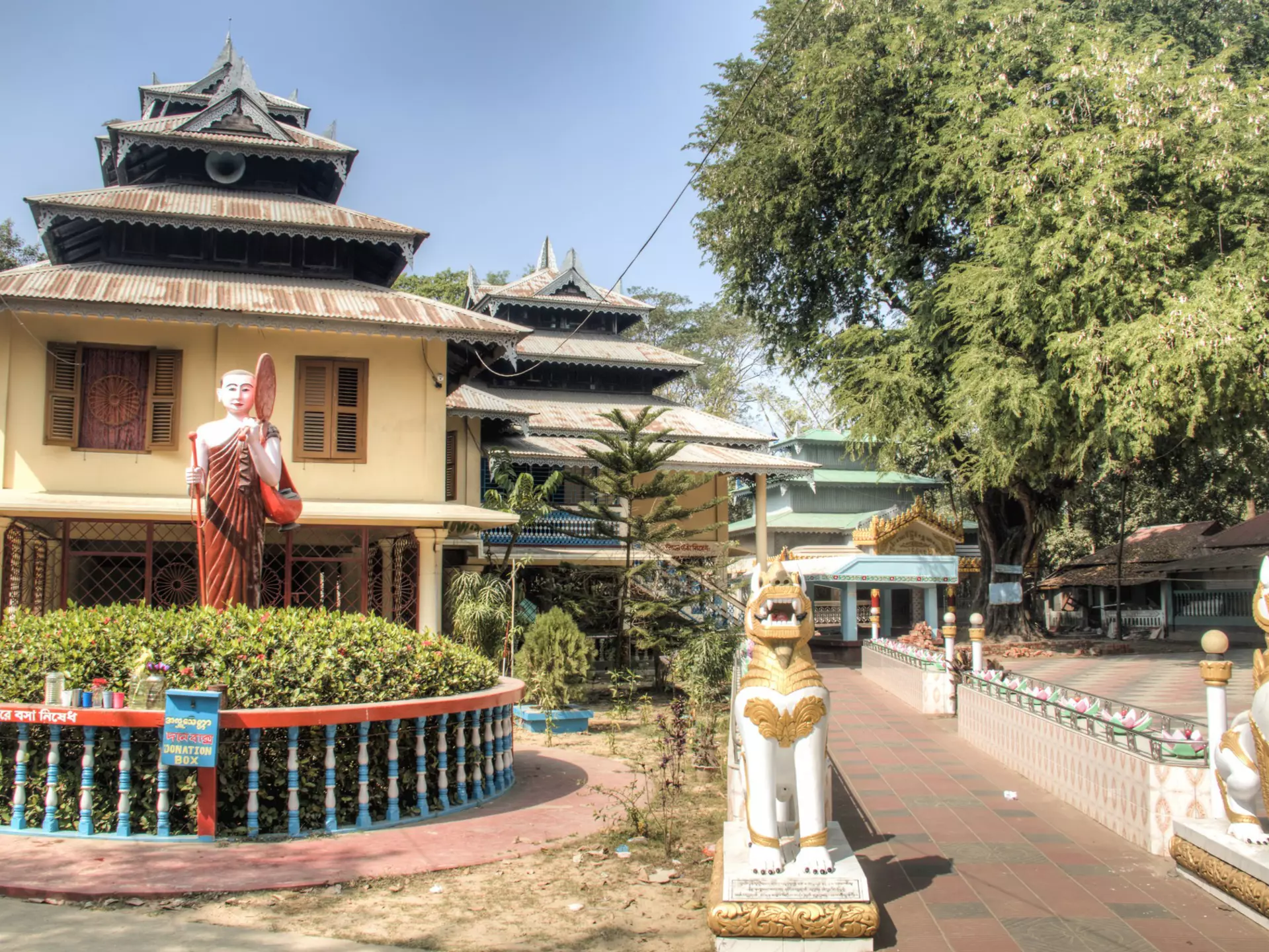 Buddhist temple on Maheskhali Island © Nicolasdecorte/Getty Images