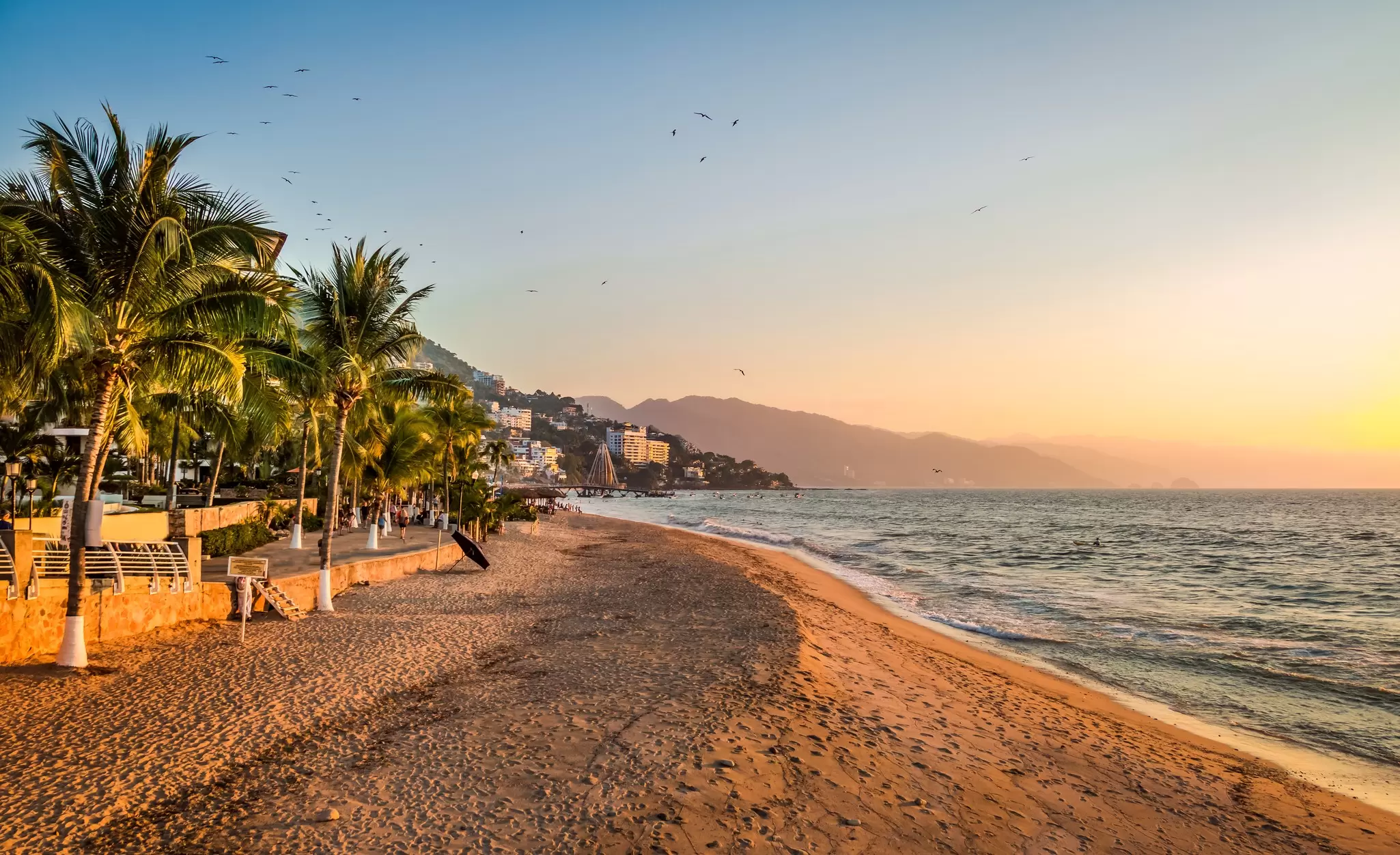 The coastal city of Puerto Vallarta in Jalisco, Mexico