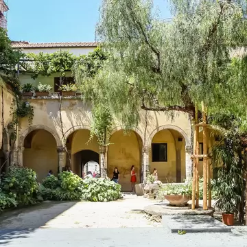 Sorrento, Italy July 16,2017: Church and Convent of St. Francis, Sorrento, Italy.


Chiesa & Chiostro di San Francesco
