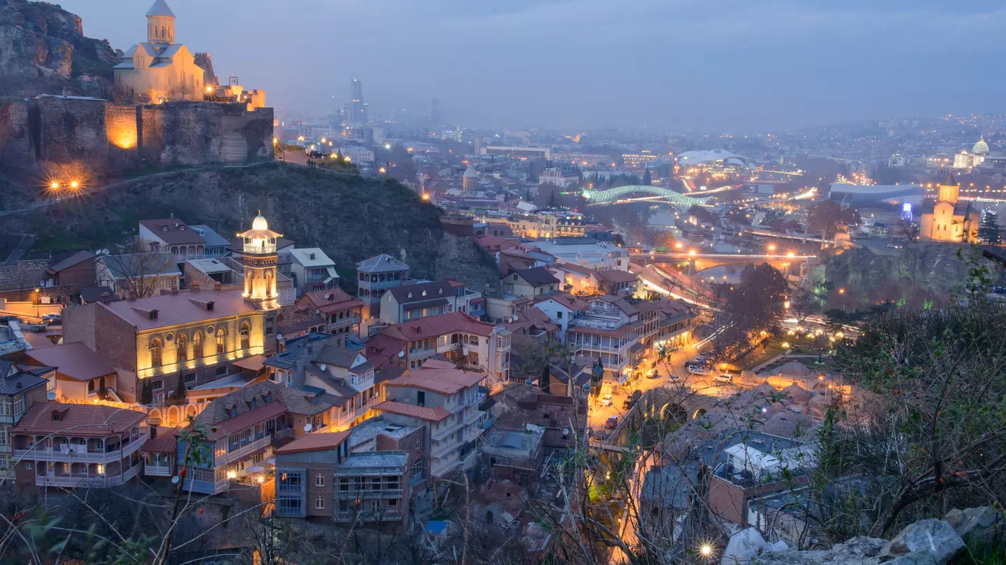 Tbilisi at dusk, Georgia ©Heorhiy Manukian/500px