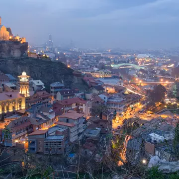 Tbilisi at dusk, Georgia ©Heorhiy Manukian/500px