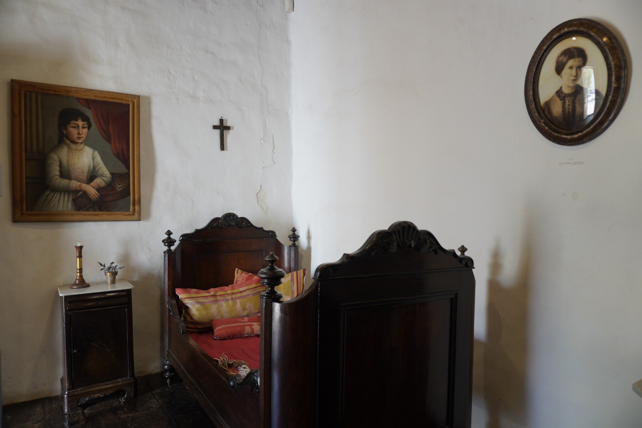 Interior of Domingo Faustino Sarmiento's Birth House in San Juan, Argentina.