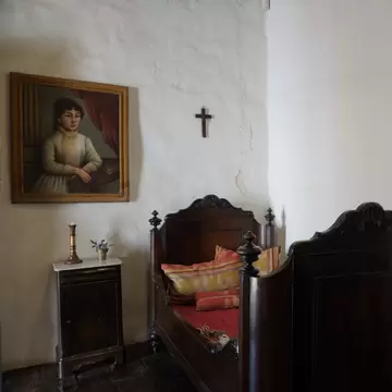 Interior of Domingo Faustino Sarmiento's Birth House in San Juan, Argentina.