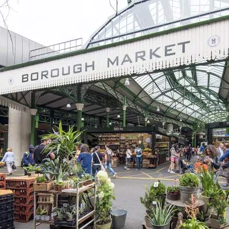 Start your Saturday in London with breakfast at the mighty Borough Market.