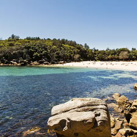 Shelly Beach viewed from Manly