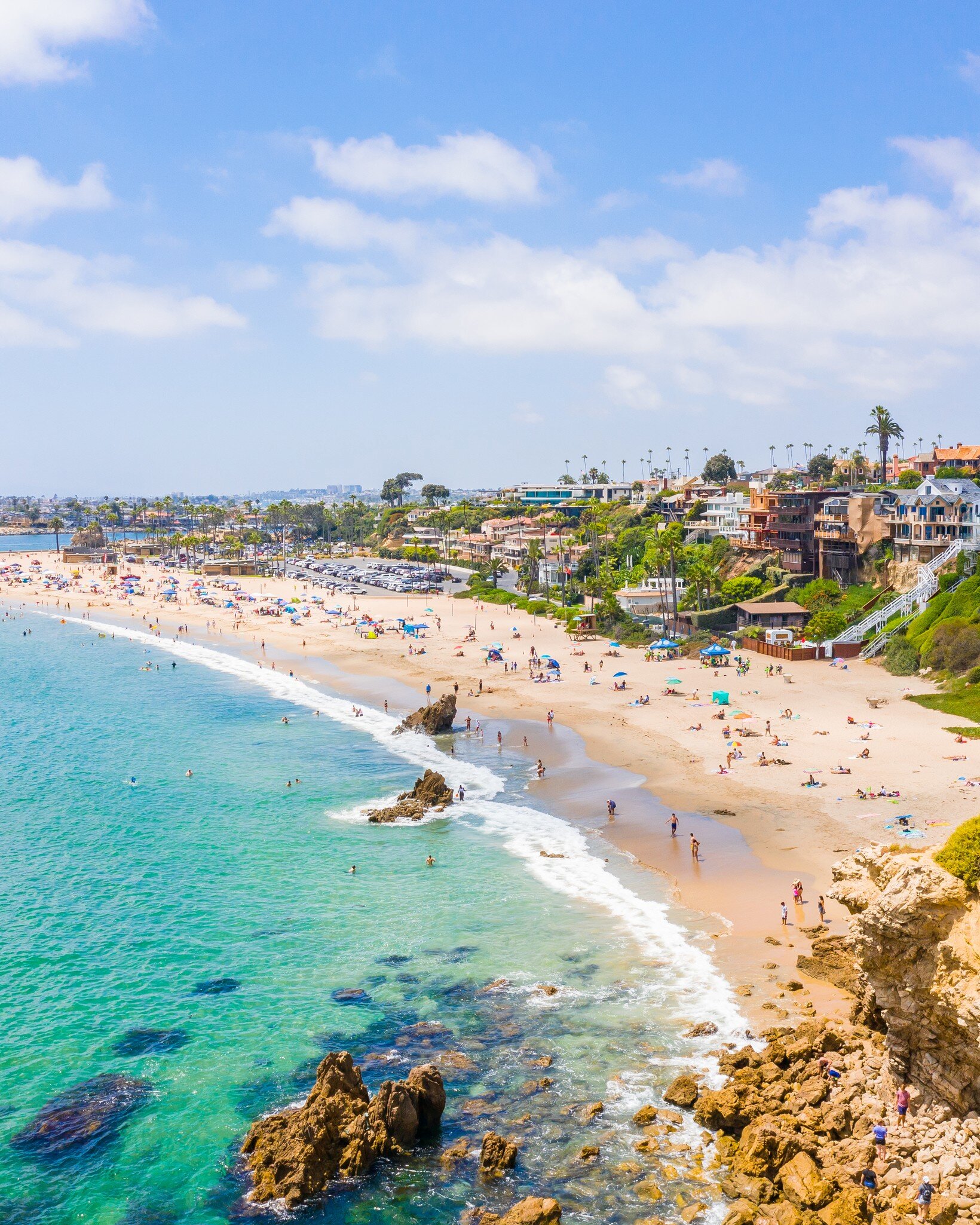 Aerial View,  Beach,  Coast,  Nature,  Outdoors,  Person,  Sea,  Shoreline,  Water
Credit Visit Newport Beach