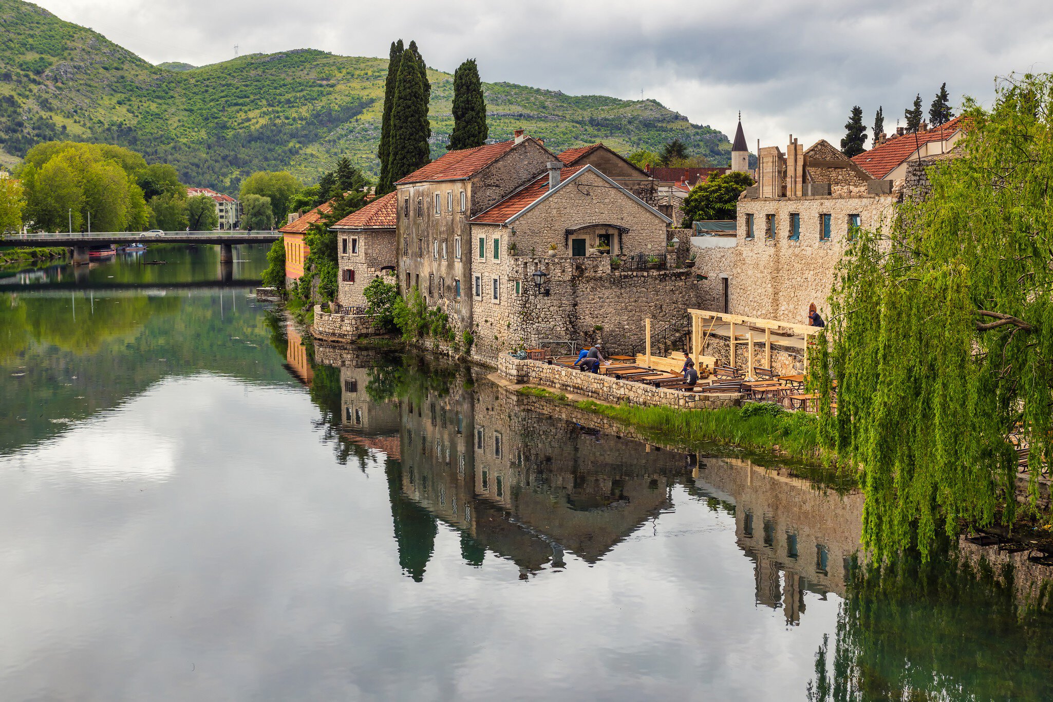 View at Old town of Trebinje and Trebisnjica river with beautiful reflections, Bosnia and Herzegovina
1390571895
eastern, cloudy, amazing, scene, traditional, beautiful, reflections, famous, wall, culture, stone, historic, trebinje, building, scenic, view, natural, balkan, outdoor, bridge, landscape
CLEARED FOR DIGITAL USE ONLY -