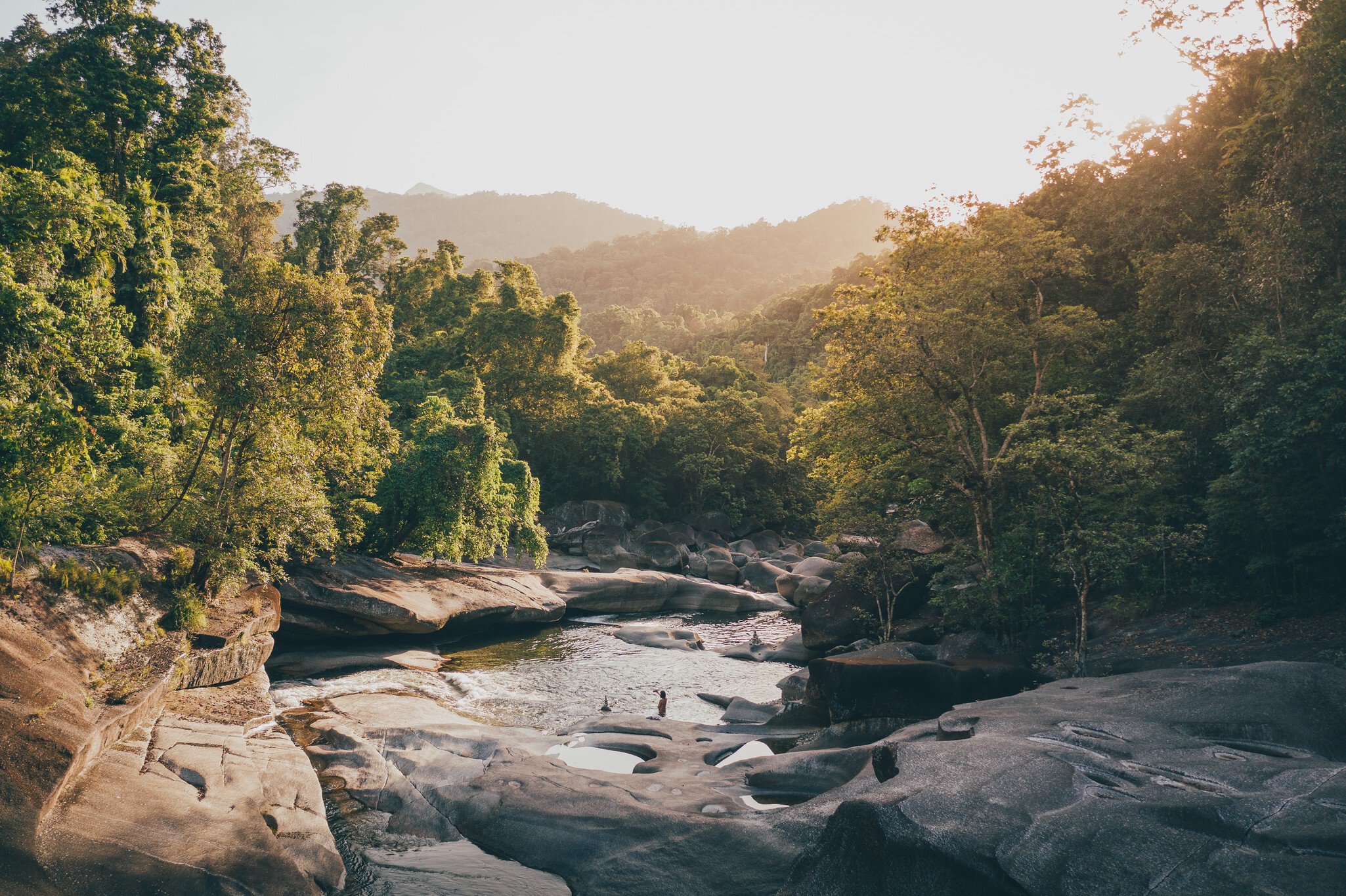 Aerial drone views of the Babinda boulders in Queensland, Australia
1199390792