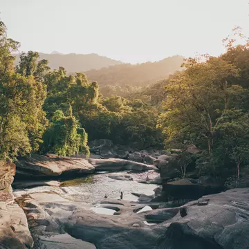 Aerial drone views of the Babinda boulders in Queensland, Australia
1199390792