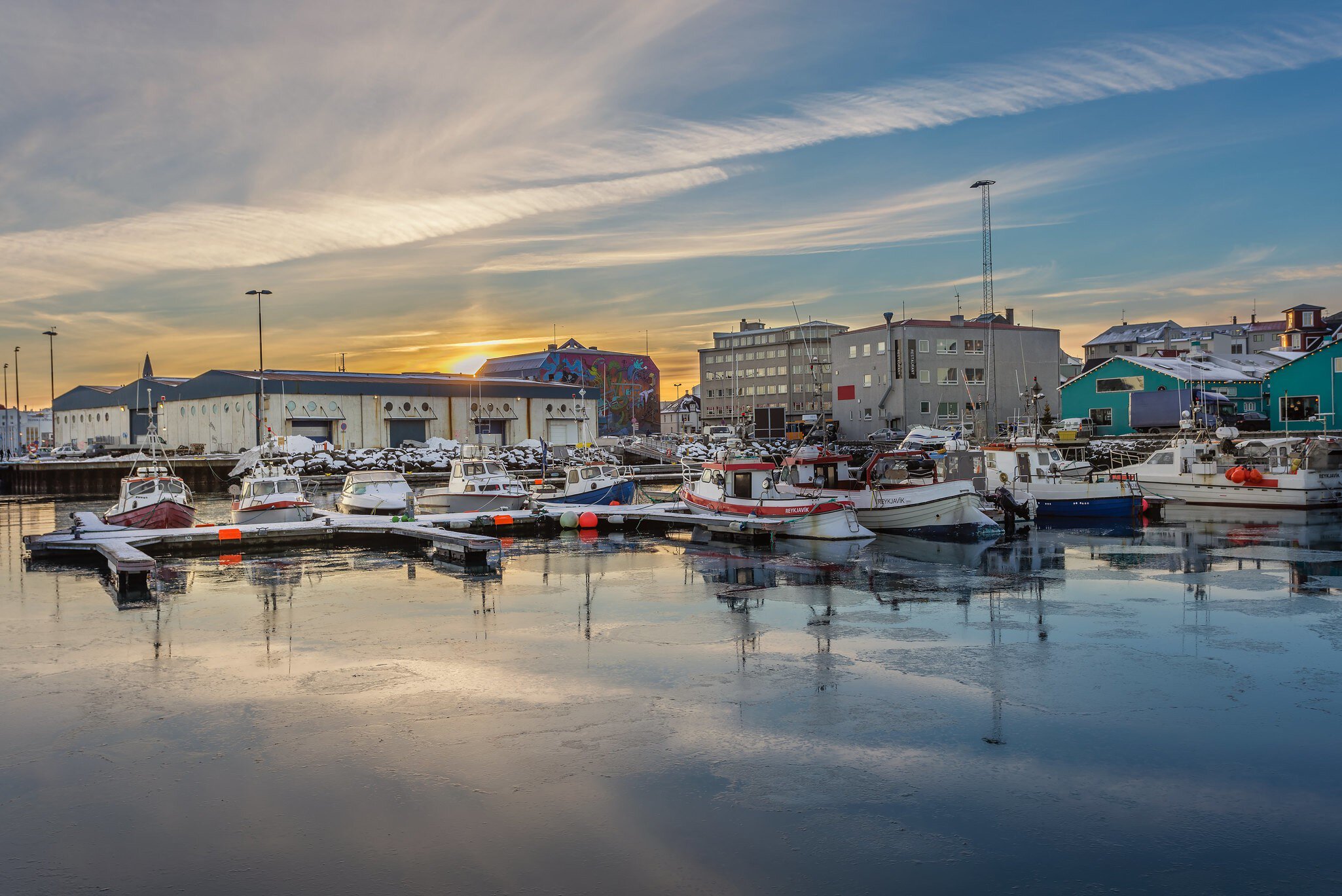 REYKJAVIK, ICELAND - January 14, 2015: Sunrise at the Old Harbor in Reykjavik in Winter.The port of Reykjavik is a hub for fishing boats, tourist cruises, and cargo ships.
246980530
atlantic, battleship, bay, blue, boat, calm, capital, cargo, city, clear, cold, concert, cruise, dawn, editorial, fish, fishing, fresh, frozen, hall, harbor, harbour, harpa, iceland, icelandic, january, marina, morning, mountain, ocean, outdoor, pier, port, reflection, reykjavik, sea, seaside, ship, shipping, sky, snow, still, sunrise, sunset, tourism, travel, vessel, view, water, winter