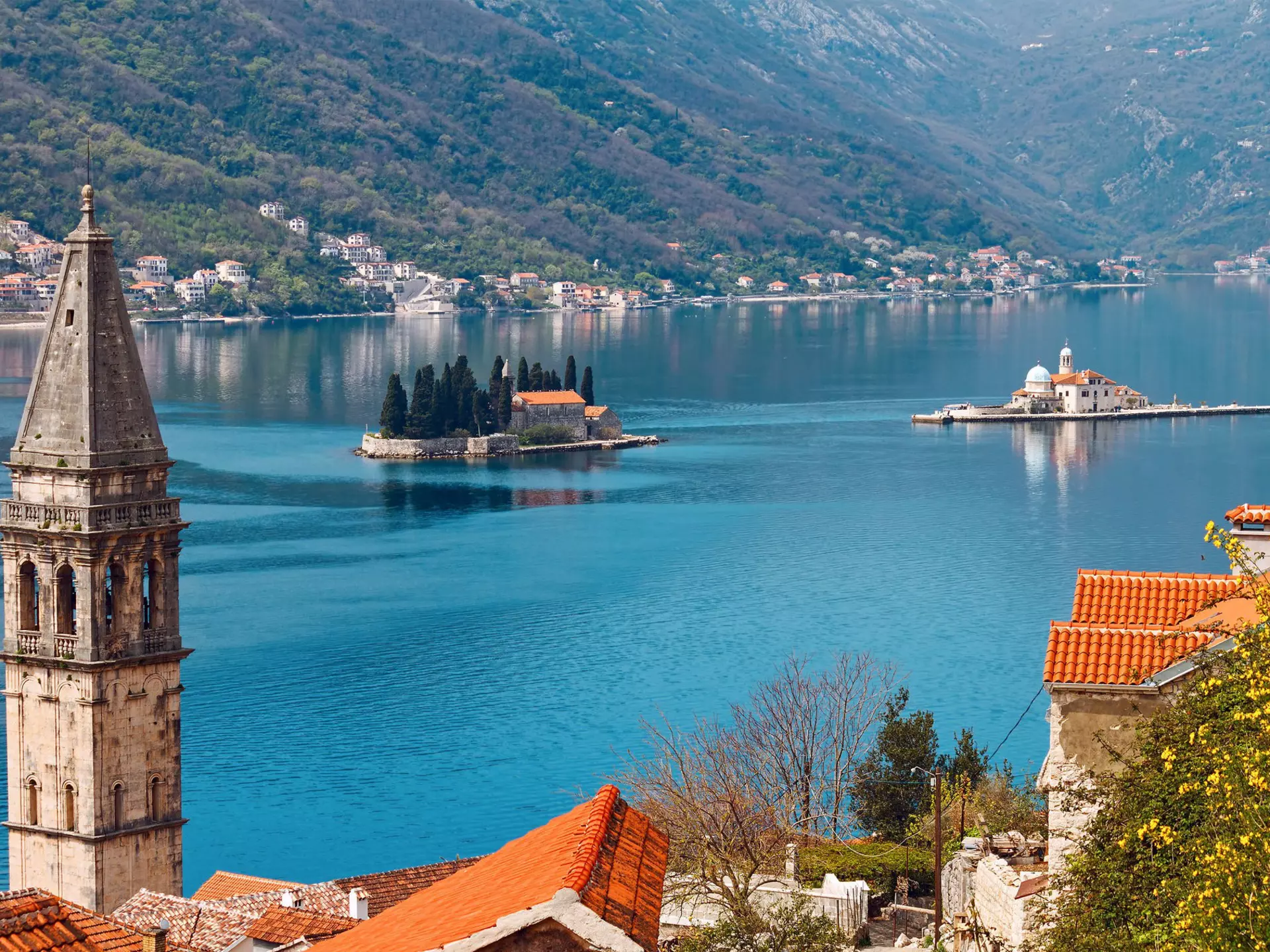 There are so many beautiful islets in the Bay of Kotor that it's hard to choose a favourite. irakite / Shutterstock