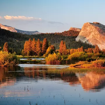 The Tuolumne River at sunset, Yosemite National Park. Danita Delimont/Shutterstock