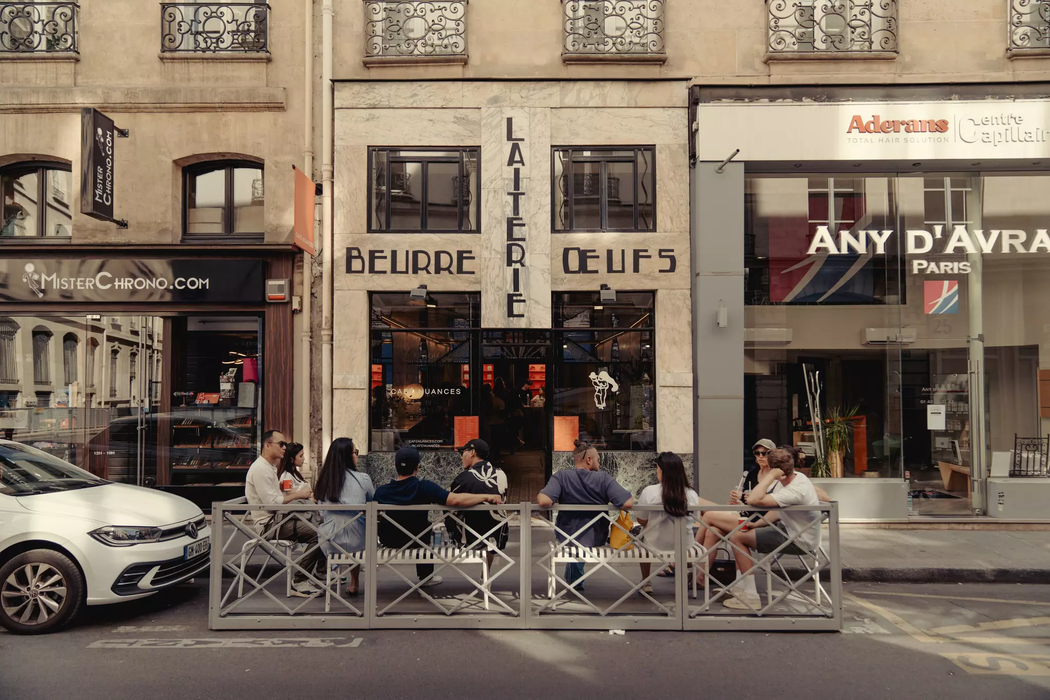 Cafe Nuances, Paris, France. July 2024.
