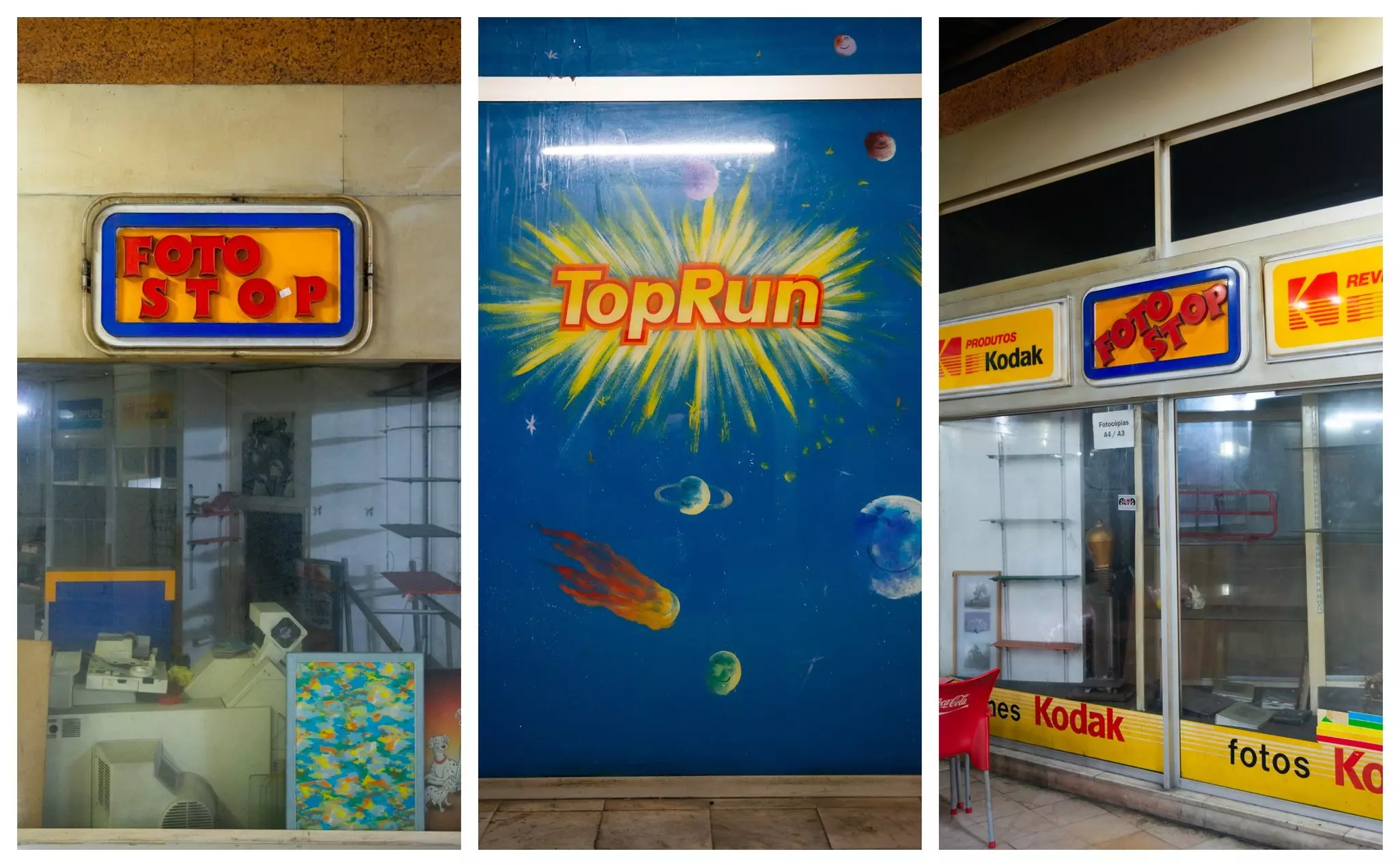 Photos from Centro Commercial STOP, a semi-abandoned mall in Porto © Austin Bush