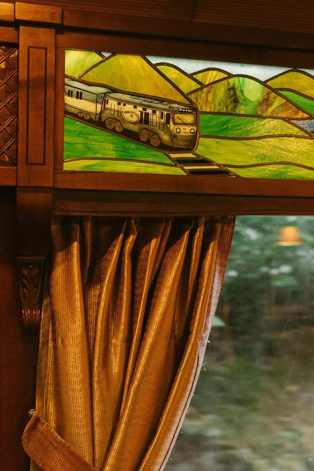 Every detail is considered in the luxurious passenger cars. James Jackman for Lonely Planet