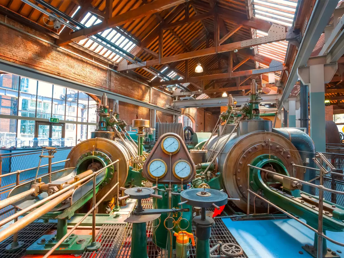 Manchester, UK - May 19 2018: The Science and Industry Museum devoted to the development of science, technology and industry with emphasis on the city's achievements, License Type: media, Download Time: 2025-01-13T01:01:33.000Z, User: claramonitto, Editorial: true, purchase_order: 56530 - Guidebooks, job: Global Publishing-WIP, client: Great Britain 16 , other: Clara Monitto