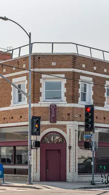 exterior of Ospi restaurant in Venice, LA