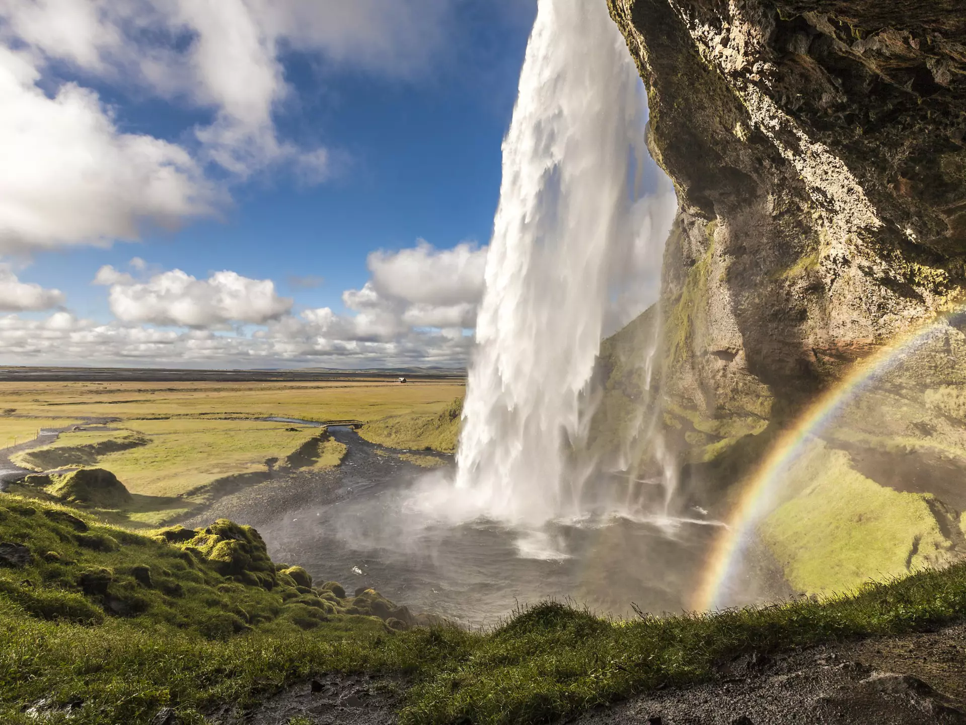 Seljalandsfoss can be seen from the Ring Road in the southwest of Iceland. Gary Latham / Lonely Planet