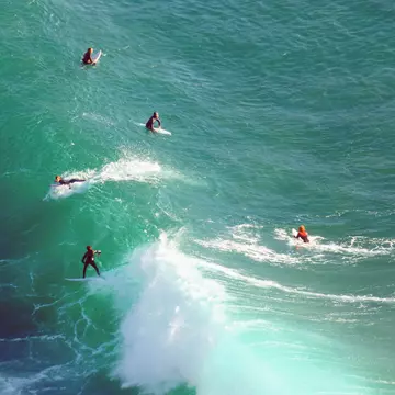Surfers on the Vicentina Coast. Ana Couto/Shutterstock