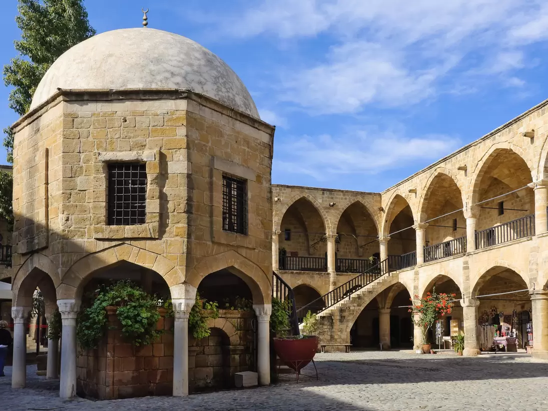 Buyuk Han (The Great Inn) Nicosia, North Cyprus; Shutterstock ID 54096925; Your name (First / Last): Josh Vogel; Project no. or GL code: 56530; Network activity no. or Cost Centre: Online-Design; Product or Project: 65050/7529/Josh Vogel/LP.com De...