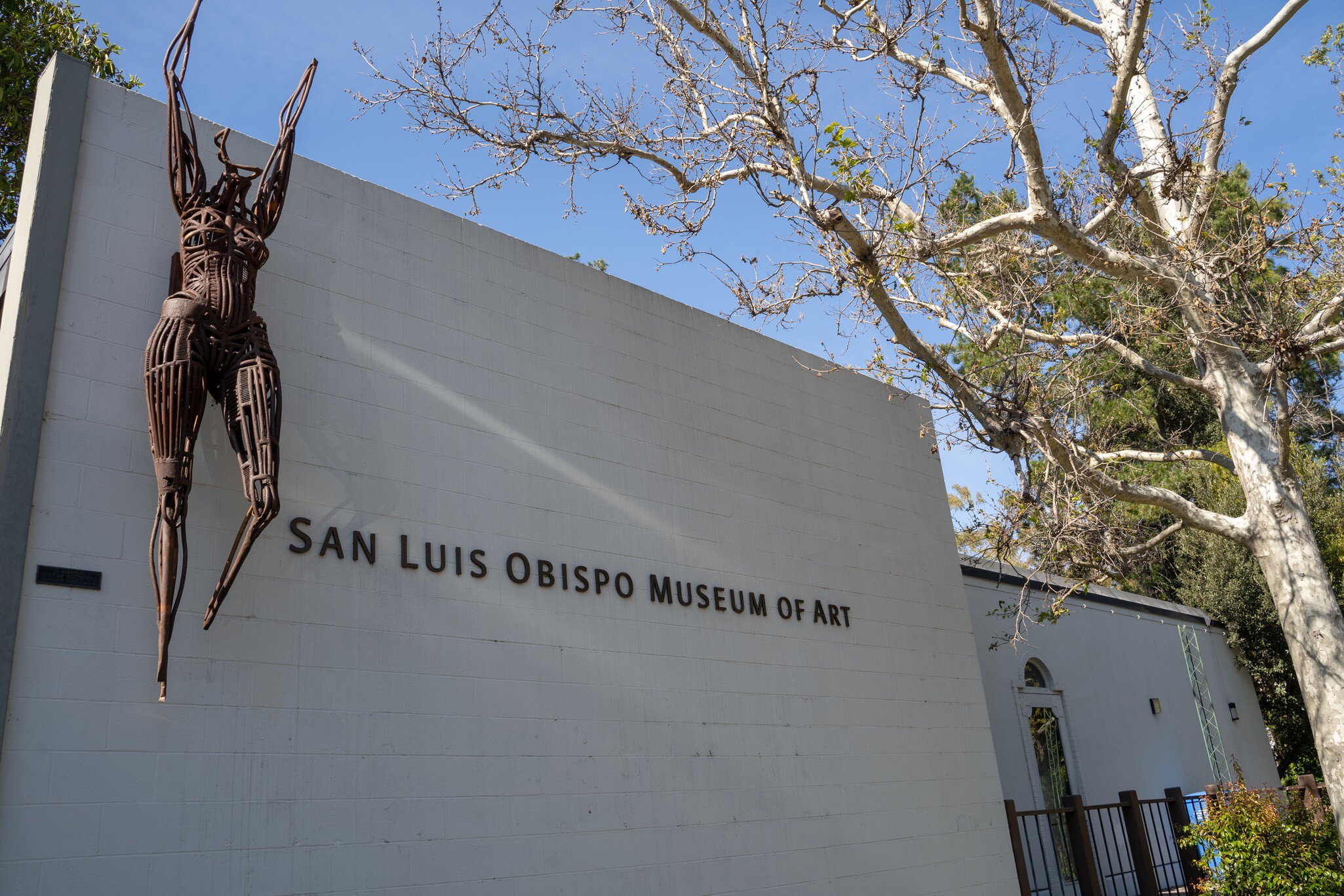 Exterior of the San Luis Obispo Museum of Art.